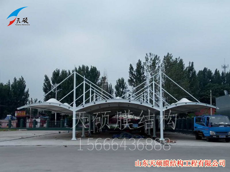 滕州大宗生物科技膜結(jié)構自行車棚